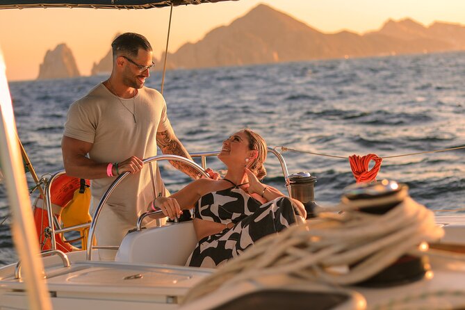 Los Cabos Luxury Sunset Sail with Light Appetizers and Open Bar - Getting to the marina and boarding the 50-foot boat