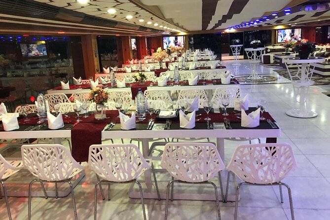 Luxury 7 Star Mega Yacht Dinner Cruise with International Buffet - Boarding beside Dubai Marina Mall