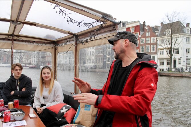 Luxury Amsterdam Canal Cruise – Unlimited Cocktails Included (1H) - Merchant homes from Amsterdam’s Golden Age
