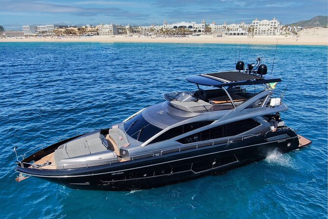 Luxury Black Yacht in Cabo - Cabo San Lucas Beach: water toys in the bay