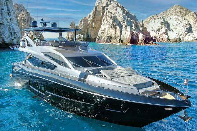 Luxury Black Yacht in Cabo - El Arco: Cabo’s essential photo stop