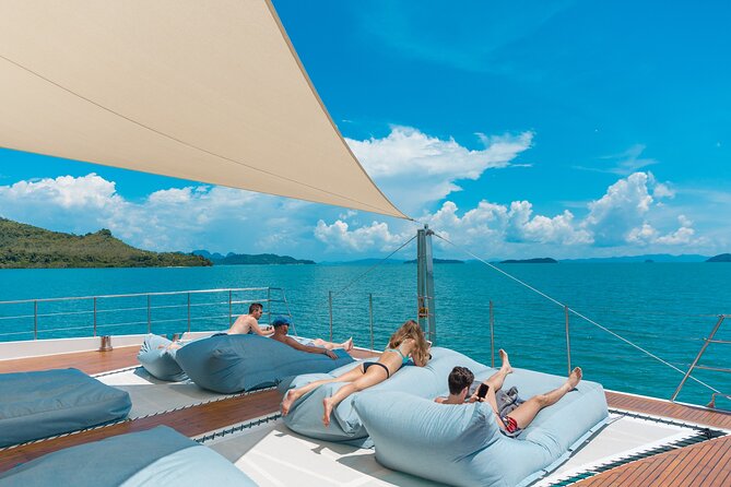 Luxury Boat to James Bond Islands with Lunch and Sunset Dinner - A day on Phang Nga Bay aboard a party-ready catamaran