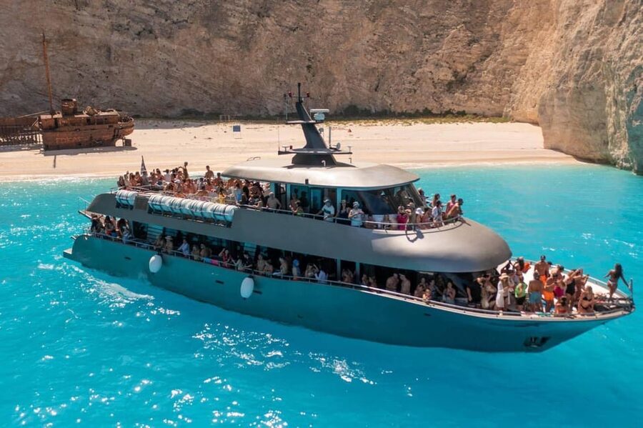 Luxury Boat Trip to Symi Island with Swimming at St. George - Checking In at Mandraki Harbour