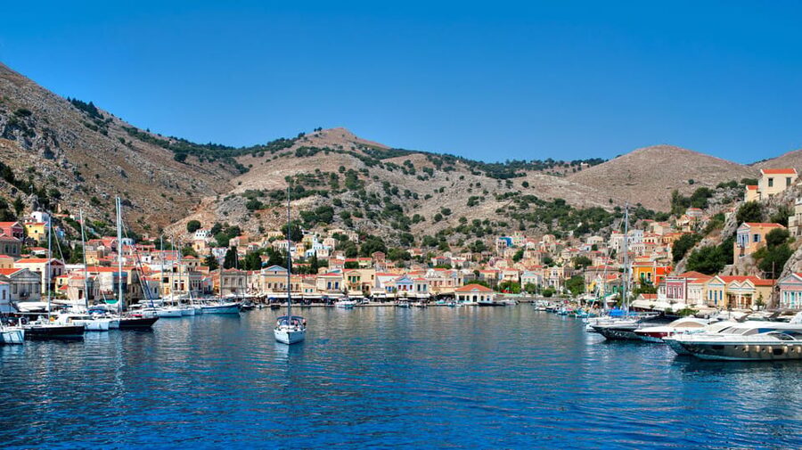 Luxury Boat Trip to Symi Island with Swimming at St. George - Three Hours to Enjoy Symi Town