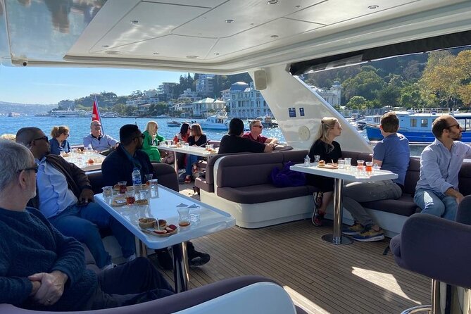 Luxury Bosphorus Yacht Cruise – Stopover in Asian Side - The European shore: palaces and Ottoman waterfront life
