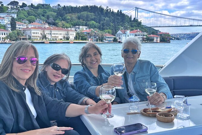 Luxury Bosphorus Yacht Tour – Asian Side Stop & Exploration - Rumeli Fortress and the narrowest part of the strait