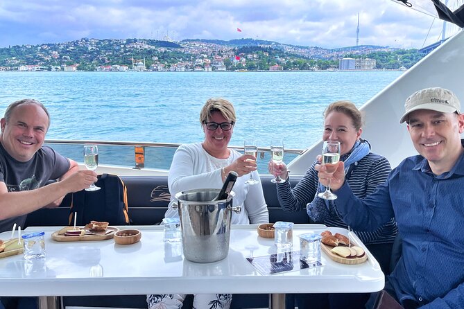 Luxury Bosphorus Yacht Tour – Asian Side Stop & Exploration - Returning past the Maiden’s Tower and the Golden Horn