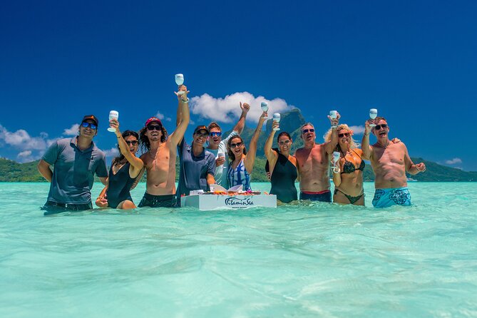 LUXURY Catamaran Bora Bora : Sailing, Snorkeling & Floating Bar - What the crew adds to the experience