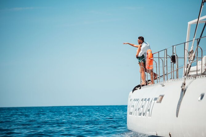 Luxury Catamaran Cruise with Brunch and Unlimited Drinks - A polished catamaran with a social feel