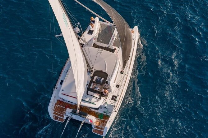 Luxury Catamaran in the Maddalena Archipelago from PALAU - The Maddalena Pools show the archipelago at its clearest