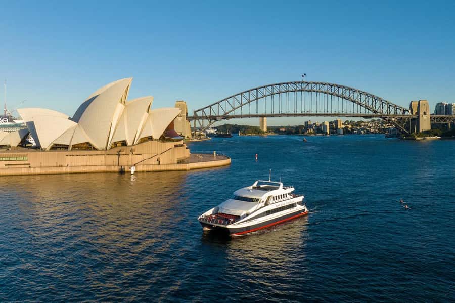 Luxury Catamaran Lunch Cruise with Deluxe Buffet - A 90-minute meal on Sydney Harbour