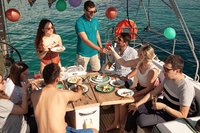 Luxury Catamaran Morning Semi-Private & Greek Gastronomy Athens - Three hours for water, food, and no rush