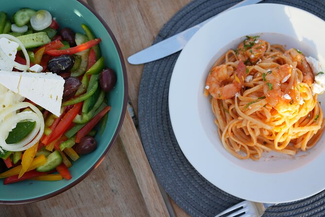 Luxury Catamaran Sunset Private & Greek Gastronomy in Athens - A Greek meal that earns its place