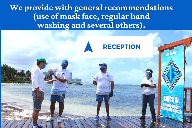 Luxury Catamaran tour to Isla Mujeres with transportation from Playa del Carmen - Playa Norte and a short look at Isla Mujeres