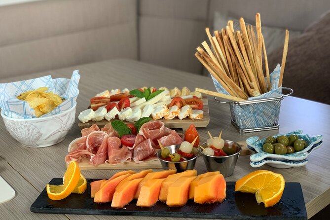 Luxury Charter Blue Dream - Local Food, Drinks, and a Simple Midday Break