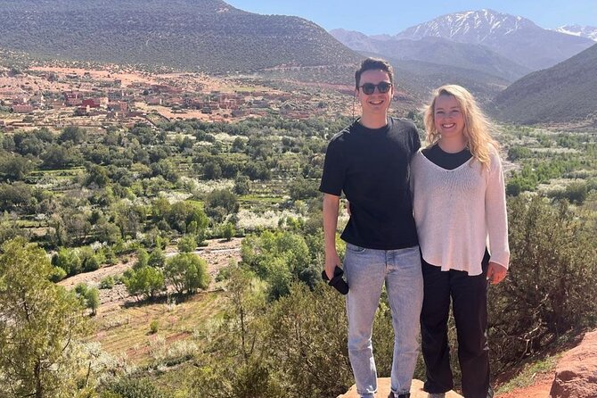 Luxury day trip: Three valleys & camel ride Agafay Desert - The Imlil walk and waterfalls