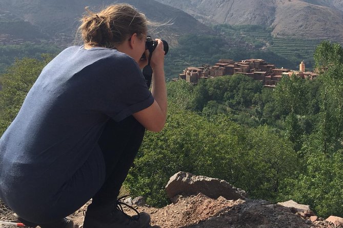 Luxury day trip: Three valleys & camel ride Agafay Desert - The Kik Plateau and Lalla Takarkoust views