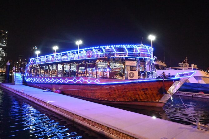 Luxury Dinner at Traditional Dhow Cruise Dubai Marina with Charm - The return to Dubai Harbour