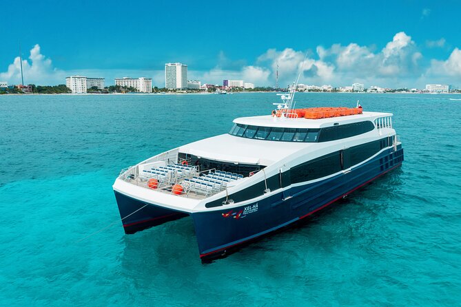 Luxury FERRY Xcaret: From Cancun to Isla Mujeres - Checking In Before You Board