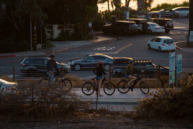 Luxury Guided Electric Bike Tour to Downtown Encinitas - Swami’s Beach and Palm Tree Alley