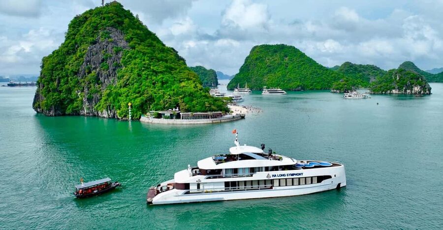 Luxury Ha Long Symphony Day Cruise With Lunch, Cave & Island - What the $72 Ha Long Symphony cruise actually gives you