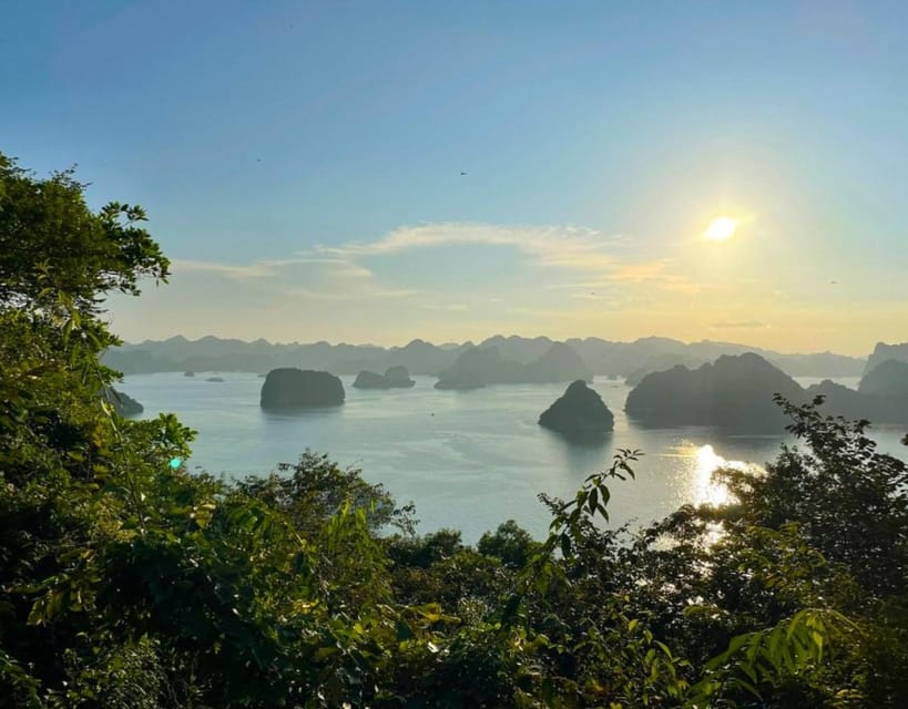 Luxury Ha Long Symphony Day Cruise With Lunch, Cave & Island - Walking through Sung Sot Cave