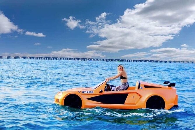 Luxury Jet Car Experience in Dubai with Transfers Options - The views from the water