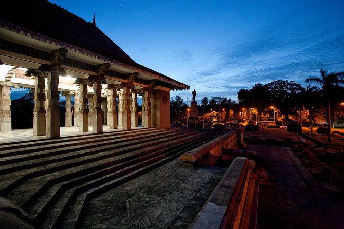 Luxury Night Cycle Tour of Colombo - Grand Oriental Hotel, the clock tower, and the old jail cell