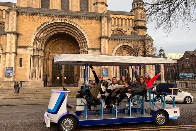 Luxury Party Bike Tour of Belfast City (Individual Seat) - Meeting at Royal Avenue