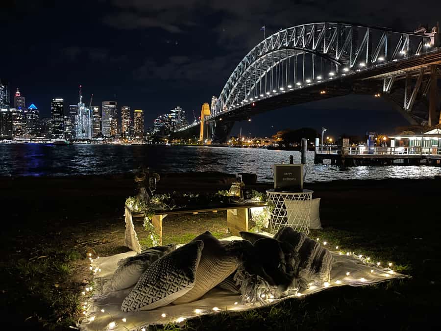 Luxury Picnic for 2 with Sydney Harbour Views at Kirribilli - What is waiting when you arrive