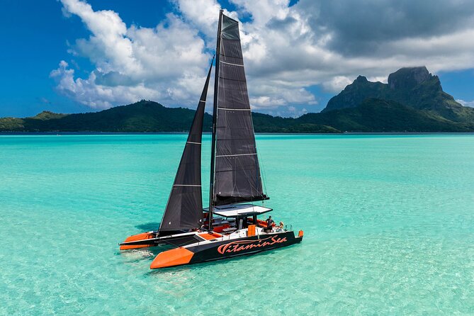 LUXURY PRIVATE Catamaran Bora Bora : Half-Day Trip - Setting out from your hotel dock at 9:00 a.m.