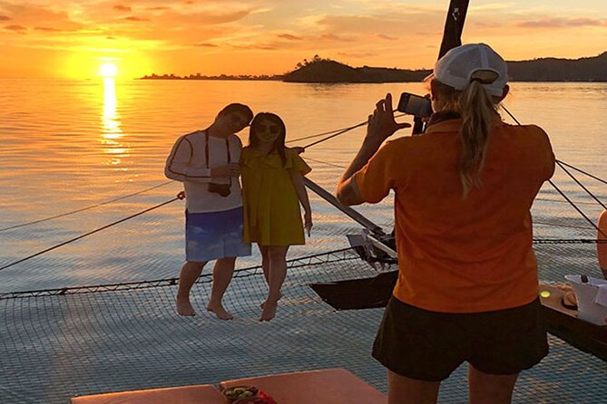 LUXURY PRIVATE Catamaran Bora Bora : The Sunset Escape - What happens if the water is rough