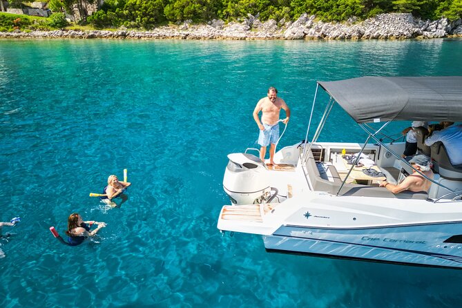 Luxury Private Elaphiti Islands boat tour from Dubrovnik - Drinks, music, and equipment make the day easier