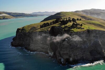 Luxury Private Guided Crater Rim Walk on Banks Peninsula