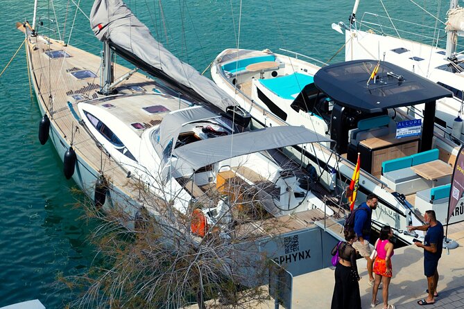 Luxury Private Yacht Sailing Tours in Barcelona - Leaving Marina Vela with Barcelona behind you