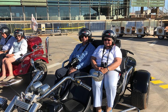 Luxury Rewaco Trike "The Photo Blaster Tour" - (2 hours, Min of 2 passengers) - Comfort, safety, and weather