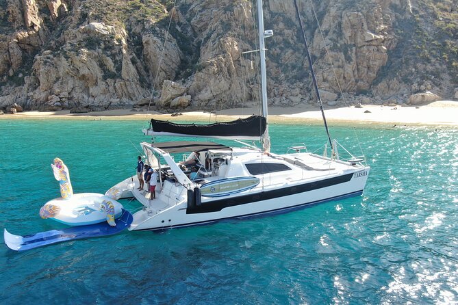 Luxury Sailing catamaran charter in Cabo San Lucas all inclusive - Getting from C Dock to the boat