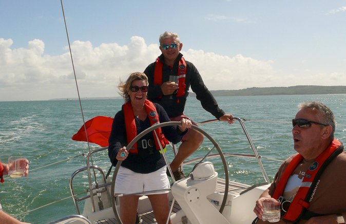 Luxury Sailing Experience Day with Champagne and Lunch or Dinner - The comfort level on a 45 to 50-foot yacht