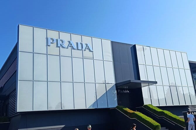 Luxury Shopping Experience: Private Chauffeur to The Mall & Prada - Leaving Florence in a private Mercedes minivan