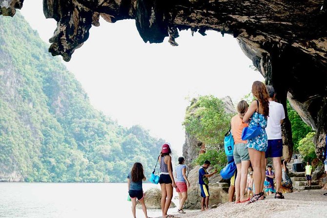 Luxury Small Group Phang Nga Bay and Beyond - Hong Island by canoe, with someone else doing the paddling