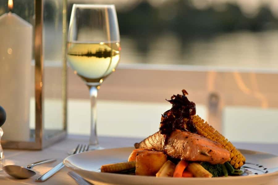 Luxury Sunset Dinner Cruise with 4-Course Meal - The short ride from Victoria Falls to the jetty
