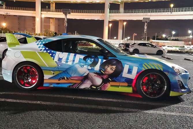 Luxury van Ride to famous car meet up spot Daikoku - A short Odaiba stop beside Tokyo Bay