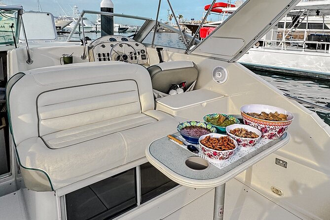 Luxury Yacht Charter and Arch Tour in Cabo San Lucas - Snorkeling, swimming, and the floating mat