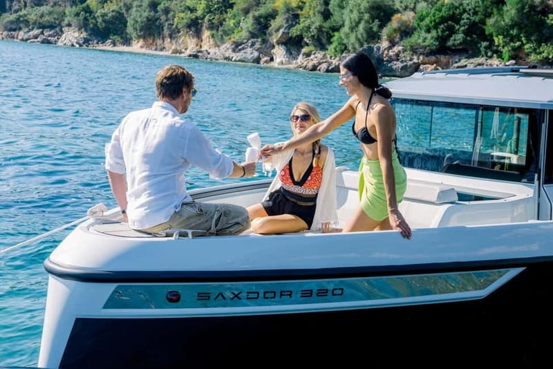 Luxury Yacht Experience Semi-Private North East - Corfiot meze, wine, and what is included