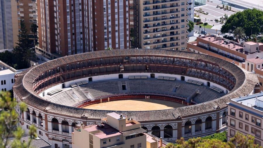 Malaga: VIP private Tuk Tuk tour - Plaza de la Merced and the Roman Theater