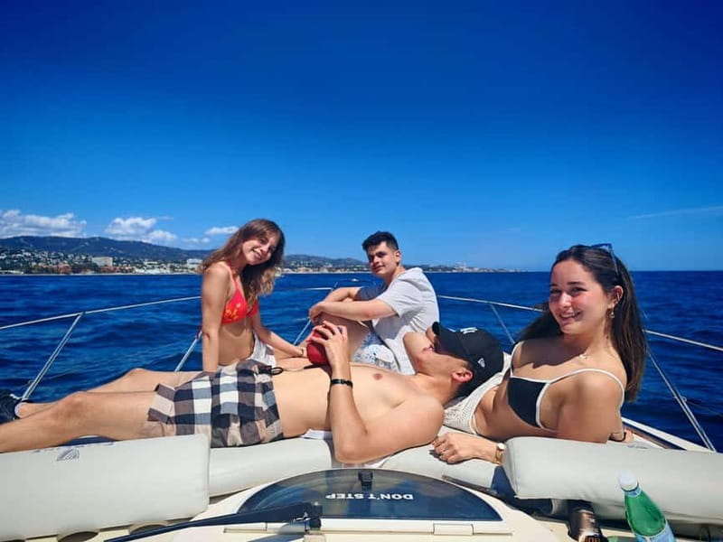 Marbella: 2-8 hour private luxury yacht cruise on a Targa37 or Targa48 - Who will enjoy this most?