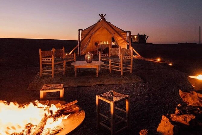 Marrakech: Camels & Quads on Sunset and Luxury Dinner with Show - Tea, traditional clothing, and the first taste of desert life
