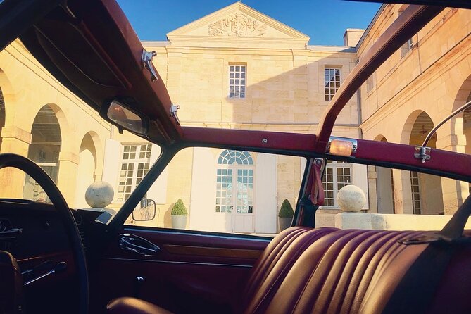 Médoc luxury wine tour aboard a Citroën DS Limousine Convertible - Margaux, elegance, and Château Margaux