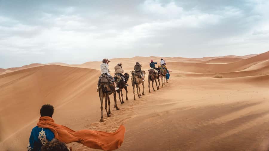 Merzouga: Overnight Stay in Luxury Desert Tent with Dinner - Inside the private luxury tent