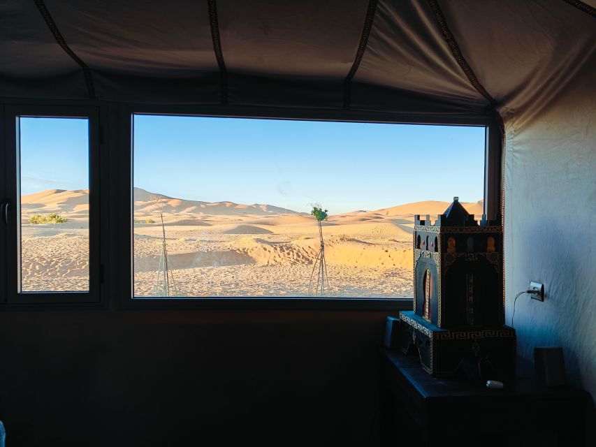Merzouga: Overnight Stay in Luxury Desert Tent with Dinner - Sunrise is worth the early alarm
